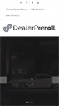 Mobile Screenshot of dealerpreroll.com